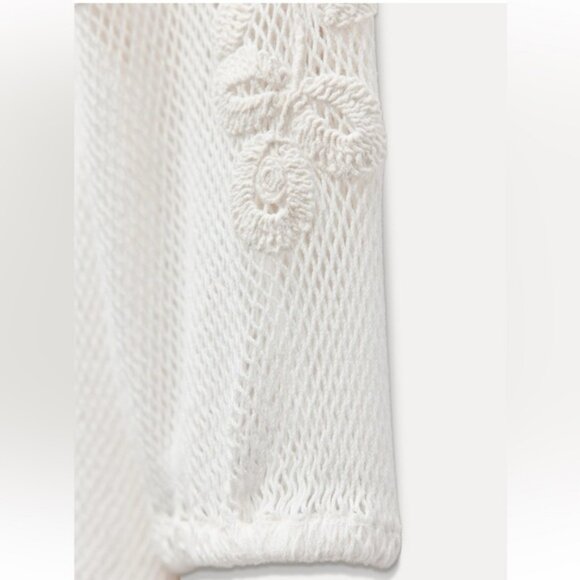 ZARA EMBROIDERED TOP ZW COLLECTION - Picture 8 of 8